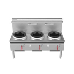 Cobra Gas Waterless Wok Desk 3 Burner 1800 CW3H-CCC