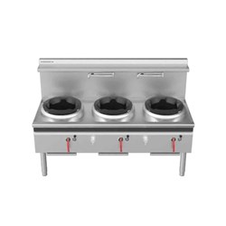 Cobra Gas Waterless Wok Desk 3 Burner 1800 CW3H-DDD
