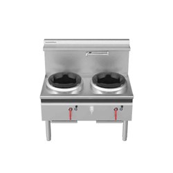Cobra Gas Waterless Wok Desk 2 Burner 1200mm CW2H-DD