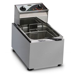 Roband Bench Fryer F18 Single Pan 15Amp 1X8lt Pan 1 X Basket