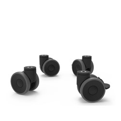 Wheels Kit With Safety Chains Xuc012