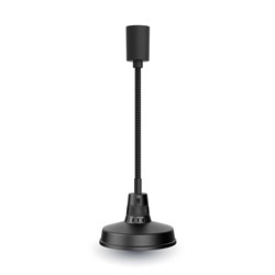 HEAT LAMP RETRACTABLE PR30 BLK 300W