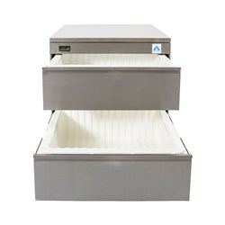 Adande Fridge Double Drawer Rear Engine 878x885900mm VCR2.CW