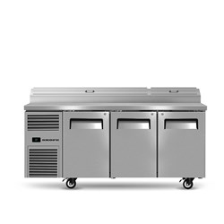 SKOPE ReFlex 3 Door Food Prep Fridge 523L RF8.PPZ.3.SD