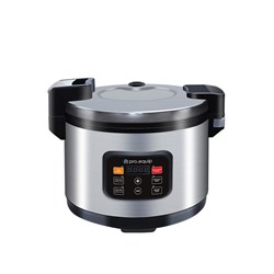 Pro.equip Digital Rice Cooker Silver 5.6L 4061032