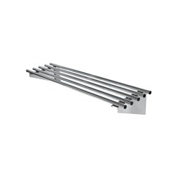 Wall Shelf Pipe Stainless Steel 600x300x255mm Simply Stainless