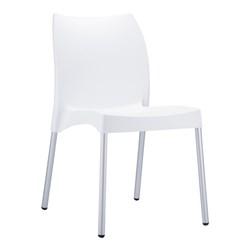 Vita Chair White 450mm Siesta