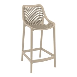Air Bar Stool 65 Taupe 650mm Siesta