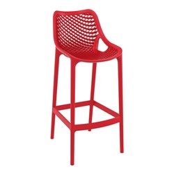 Air Bar Stool 75 Red 750mm Siesta