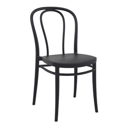Victor Chair Black 440mm Siesta