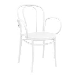 Victor XL Chair White 440mm Siesta