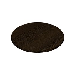 Wenge Tabletop Round 600mm Werzalit