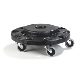 Dolly Black Suit Round Bins Kleaning Essentials