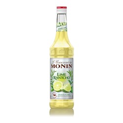 Flavoured Concentrate Syrup Lime Rantcho 700ml Monin
