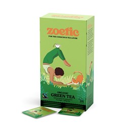 ZOETIC GREEN TEA ENVELOPE TEA BAGS