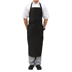 Bib Apron Black Large 