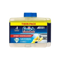 Finish Dishwasher Cleaner Lemon Twin Pack 2X250ml (4)