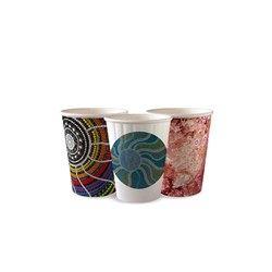 Hot Cup Dbl Wall Callisto 12Oz 400Ml Indigenous Art 480/Ctn