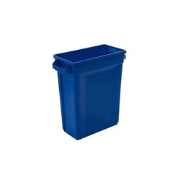 Slim Bin Rect 60Ltr Blue 272X507x632mm (4)
