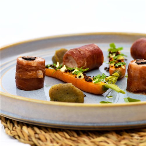 Urban Loft Rnd Plate 270X25mm Azure Blue