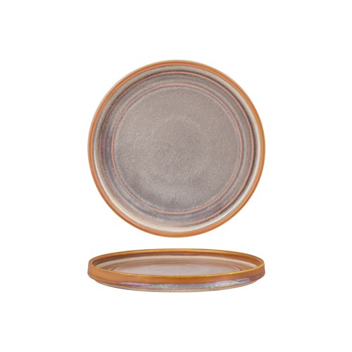 Urban Loft Rnd Plate 220X20mm Auburn