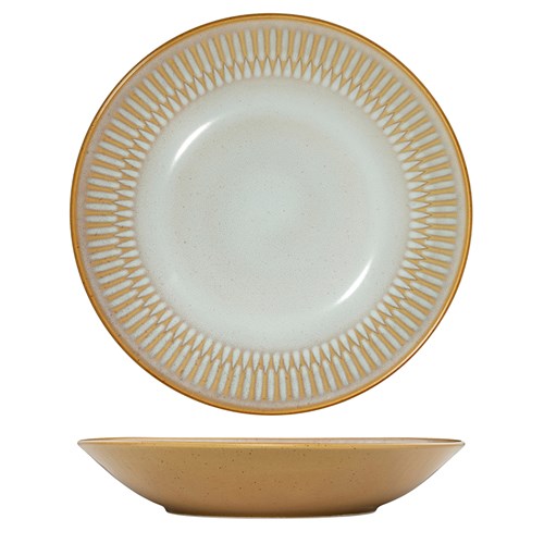 1076352 - COTTAGE RND SHARE BOWL 260MM ALMOND