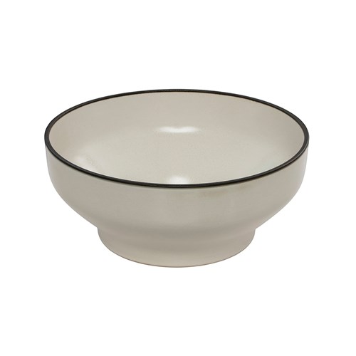 1076367 - MOD RND BOWL 212MM 1577ML DUSTED WHT
