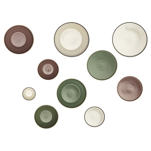 Mod Round Share Bowl Smokey Basil 228mm