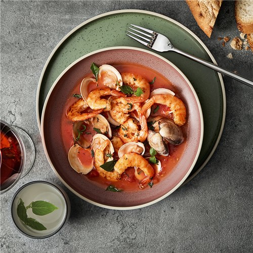 Mod Round Plate Smokey Basil 270mm