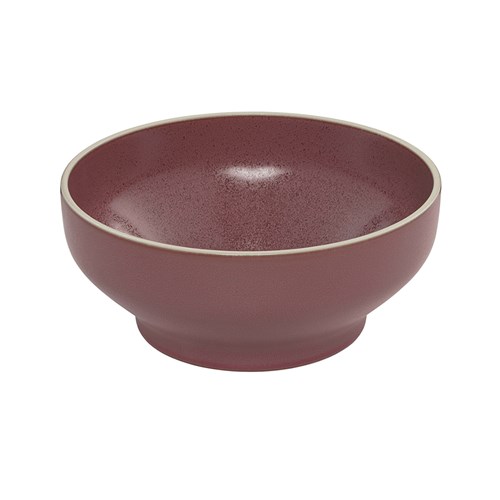 1076386 - Mod Round Bowl Smokey Plum 182mm