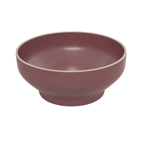 1076387 - Mod Round Bowl Smokey Plum 212mm