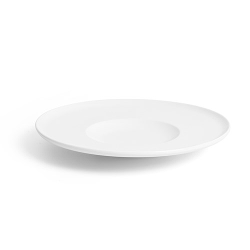 Serenity Cappuccino Saucer White 160mm Ariane