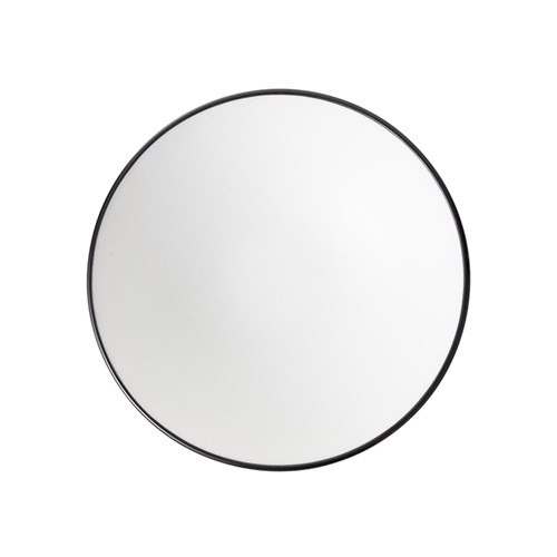 Dual Colour Melamine Bowl Black/White 160mm CouCou