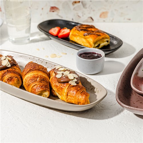 Element Oval Platter Onyx 250mm