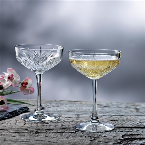 Timeless Champagne Saucer Glass 255ml Crown