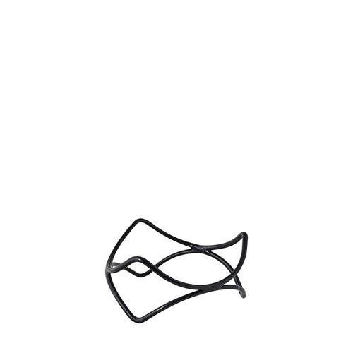 Black PVC Coated Spiral Riser Small 100mm Ryner