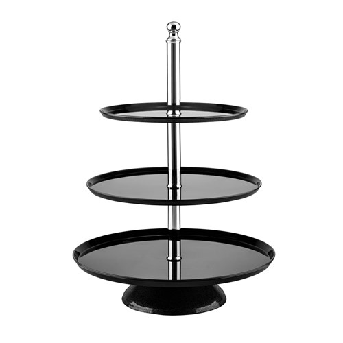 1832373 - DISPLAY STAND 3 TIER BLK