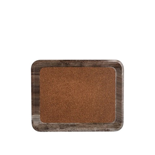 1890300 SERVING TRAY RECT CORK LIDYA N/S 360X460MM
