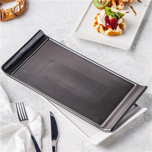 Basics Chefs Tray Black Essentials Collection