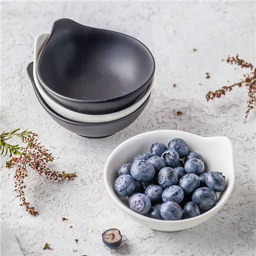 Basics Dip Dish Matte Black 96mm Essentials Collection