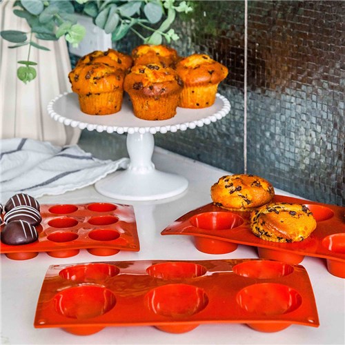 Silicone 6 Cup Muffin Mould Gn 1/3 Pro.cooker