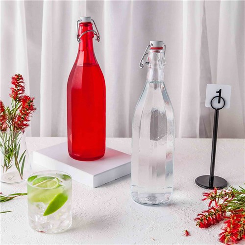 Oxford Water Bottle 1Lt Red (6)