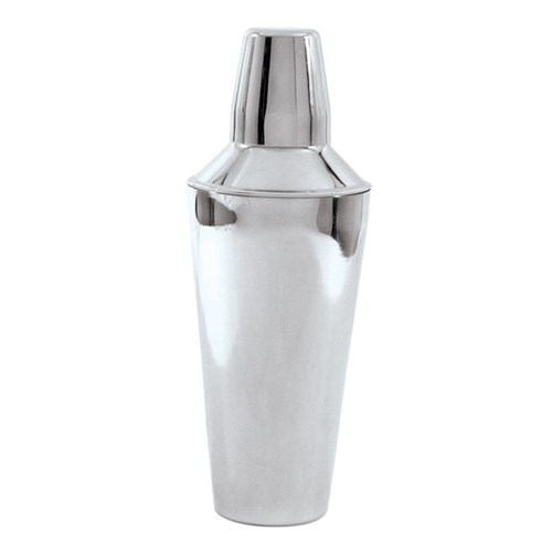 Three Piece Cocktail Shaker Set Stainless Steel