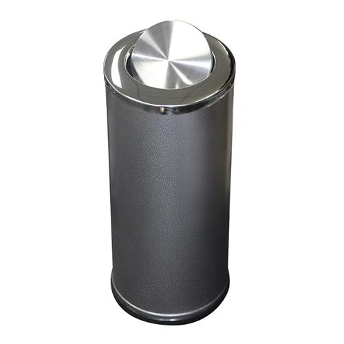 Swing Top Bin Tidy Hammertone Grey 62l Compass
