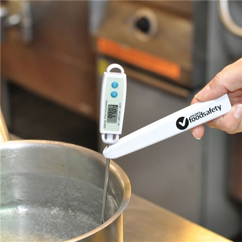 Flat Digital Thermometer -50 to +200c Fildes Food Safety