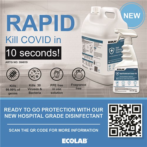 DISINFECTANT CLEANER RAPID