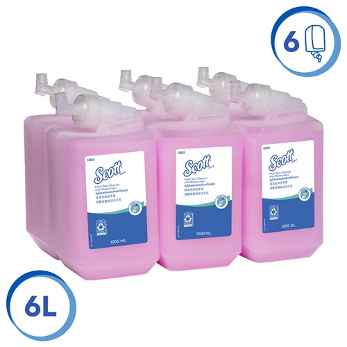 Luxury Moisturing Foaming Soap Refill Pink 1L