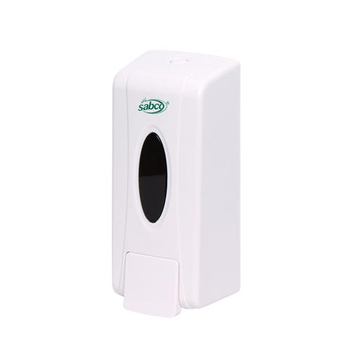 Clearline Plastic Bulk Fill Hand Soap Dispenser White 600ml Sabco