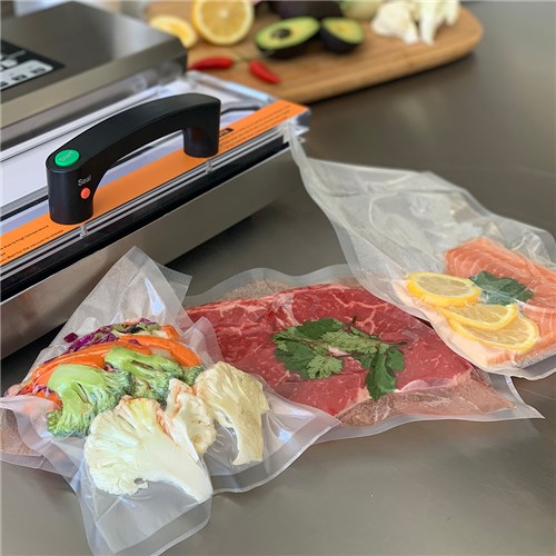 Vacuum Channel Bag 165X250mm 85 Micron 500/Ctn