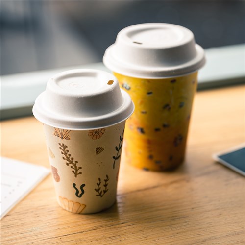 BioCup Art Series Single Wall Cups 280ml 8oz 90mm